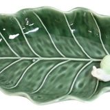 Snail Leaf Dish Green