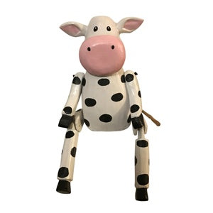 Cow w/ Dangling Legs -  Large