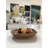 Organic Teak Serving Bowl / Round