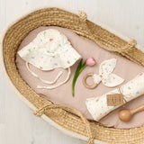 Organic Muslin Hat - Birdsong