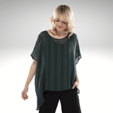 Silk Grid Civita Top