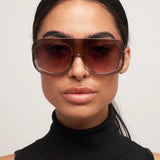 Otra Sunnies - Vail Trans Olive/ Brown Fade