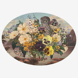 Oval Placemat - Set Of 4 - Vintage Birds