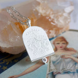 Virgo Zodiac Necklace - Silver