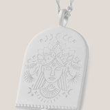 Virgo Zodiac Necklace - Silver