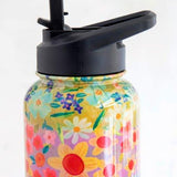 XL Water Bottle - Wildflower Border