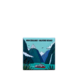 Ceramic Square Magnet - Milford Sound