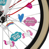 30 Bicycle Spoke Decorations - Pimp Your Bike - Unicorn