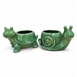 Snail & Turtle Planter Pots