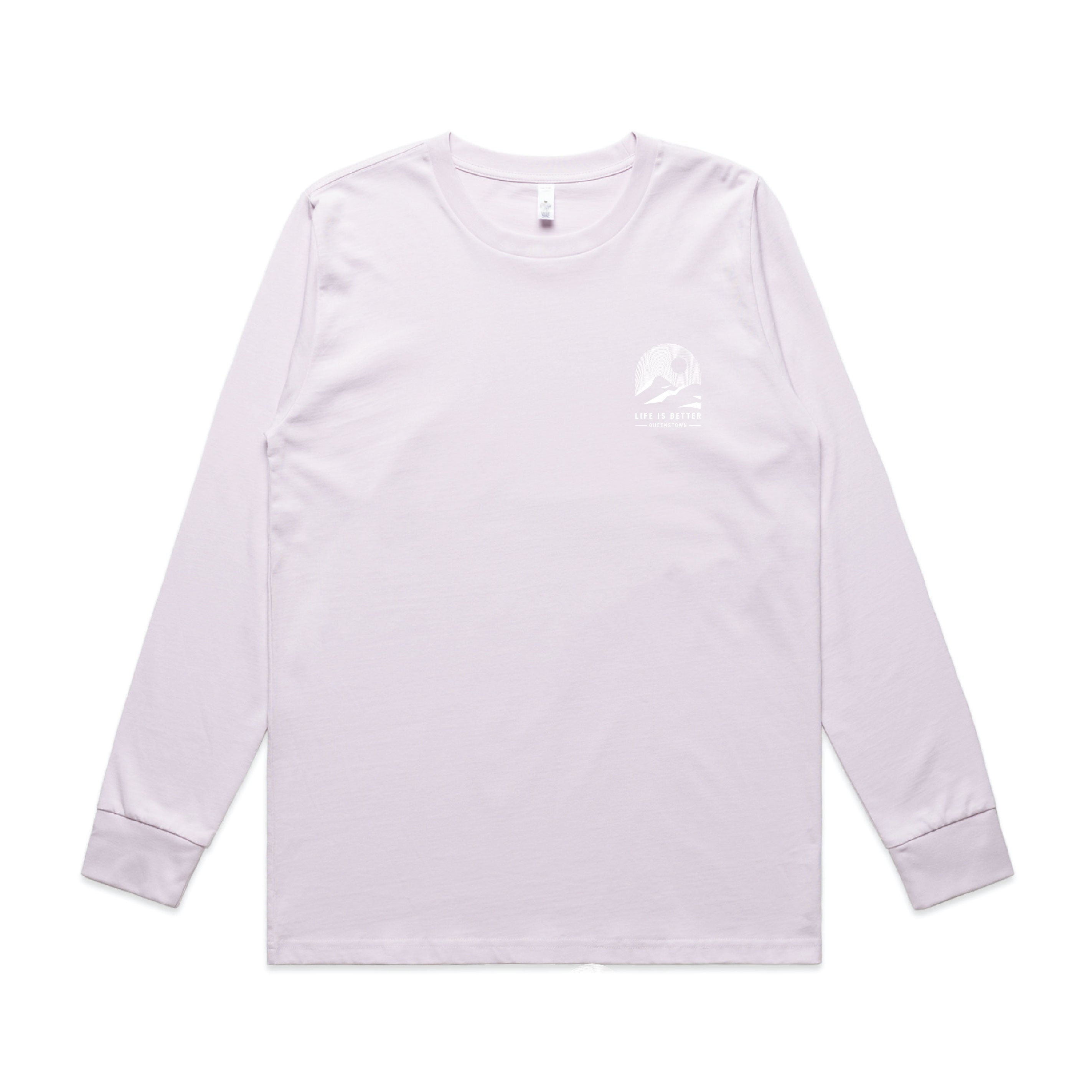 Life is Better - Women's LS Tee - Coronet