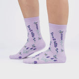 Bees and Lavender - Socks
