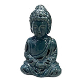 Blue Meditating Buddha