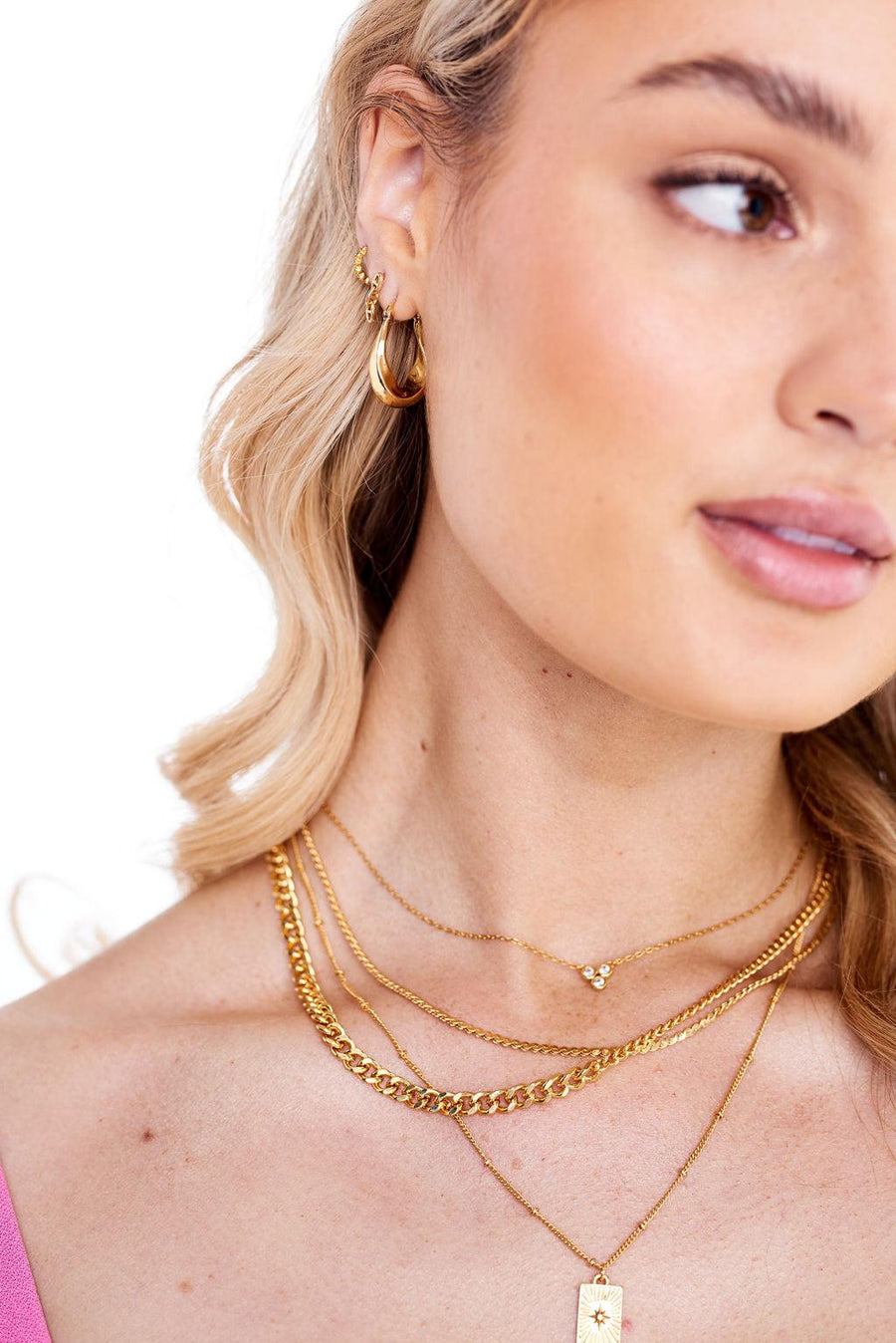 Isobel Necklace - Gold