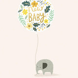 Baby Elephant - Baby Card