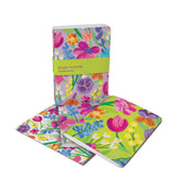 Floral Supernova Set of 3 - A6 Notebooks