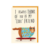 Cool Cat Friend - Card