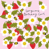 Strawberry Fields - Birthday Card