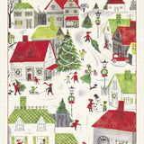 Christmas Village Tea Towel