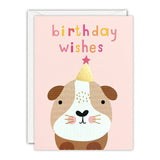 Guinea Pig Birthday Wishes - Mini Card