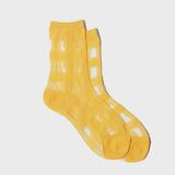 Adeline Yellow Sheer Socks