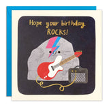 Hope Your Birthday Rocks - Card