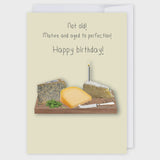 Aged To Perfection - Birthday Card