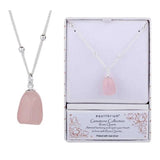 Rose Quartz Gemstone Necklace