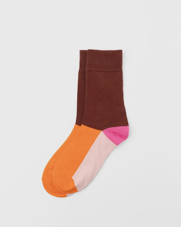 Aubrey Orange Socks