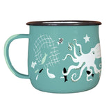 Kupe And Te Wheke - Enamel Mug