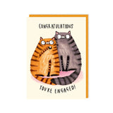 Engaged Cats - Engagement Card