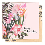 Happy Birthday Garden Florals Card
