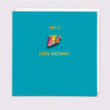 Well Old Enamel Pin Card