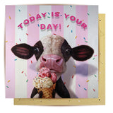Cow Sprinkles - Birthday Card