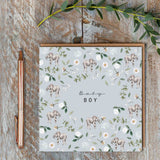 Baby Boy Elephant - Baby Card