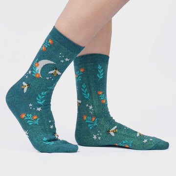 Bee Dazzling - Women's Crew Socks - Sock It To Me  Adding product to your cart