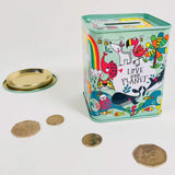 Love Our Planet - Money Box Tin