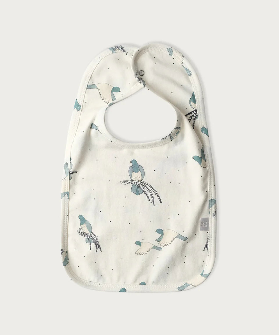 Organic Cotton Lycra Bib - NZ Forest Prints
