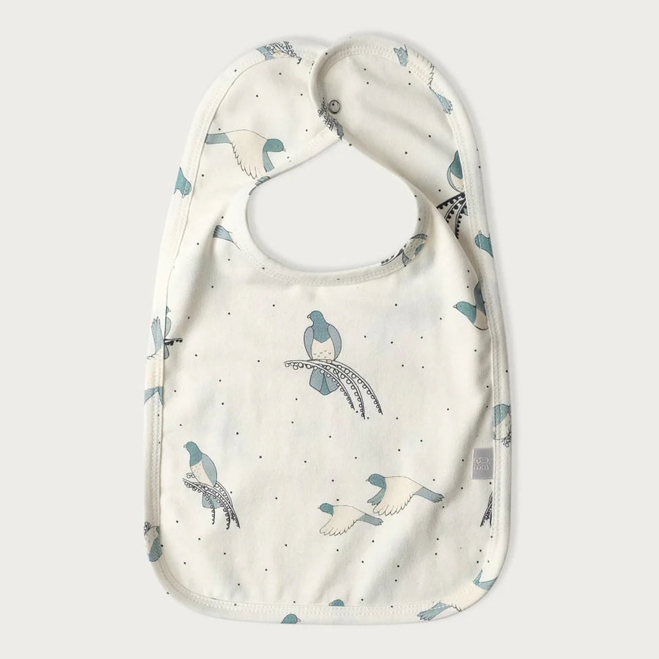 Organic Cotton Lycra Bib - NZ Forest Prints