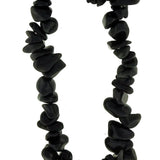 Black Obsidian Chip Bracelet