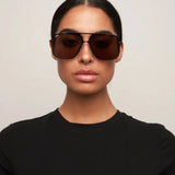 Otra Sunnies - Bodie - Black/Smokey Brown