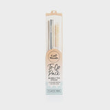 To-Go: Bubble Stainless Steel Straw