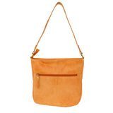 Buffed Leather Shoulder Bag