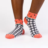 Female Crew Socks - One in a Melon