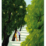 Kissing In The Park - Card