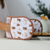 Cook's Companion - Highland Cow / Oven Mitt