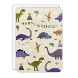 Dinosaurs Happy Birthday - Card