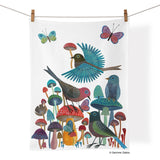 Mushroom Garden 100% Cotton Tea towel