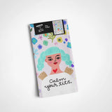 Calm Your Tits Grumpy Angel Dish Towel