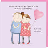 Valentine Lottery - Card