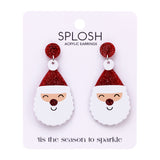 Christmas Santa Earrings